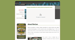 Desktop Screenshot of filmcars.com